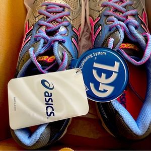 ASICS Gel Contend Lightning/Hot pink/peri blue women’s sneakers